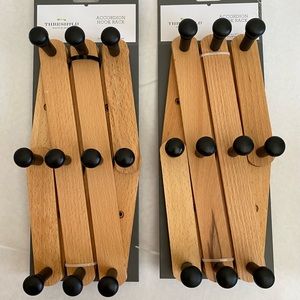 Threshold Accordion Hook Rail Adjustable 2 New in Box -Target